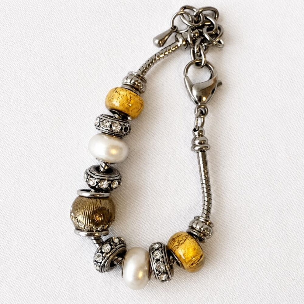 Pandora Style Charm Bracelet